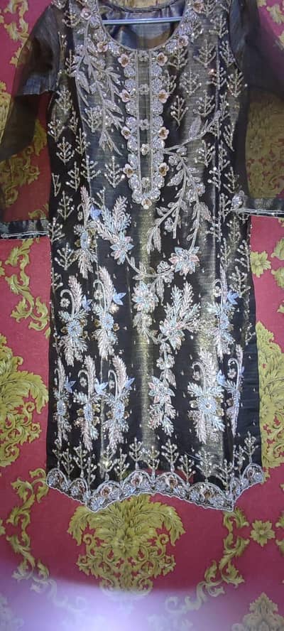 Brand New Elegant Black 3-Piece Formal Dress