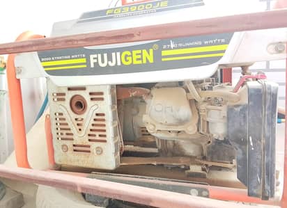 FUJIGEN FG3900JE 3KV Petrol/Gas Generator | Excellent Condition |