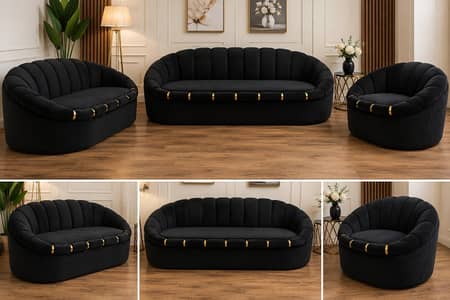 slightly used sofa set 32 1 seater
