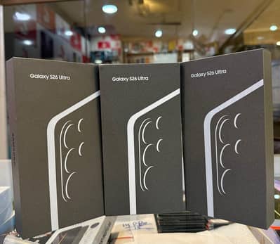 Samsung S26 Ultra, 256 GB, Phy+E Sim, (4 Months Sim Time)