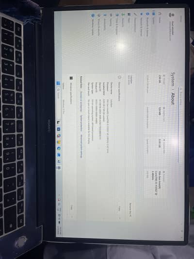 Huawei MateBook D 15 (Model BoD-WDH9 / BoDE-WDH9)
