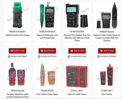 Wire tracker RJ11/RJ45 Cable Tester Line Finder |tester in Pakistan