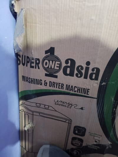 super asia top loader washing machine brand new