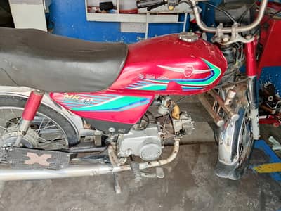 Metro 70cc red colour number Laga HOA ha