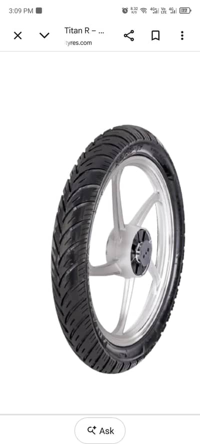 TIRES PAIR OFF SUZUKI GD 110