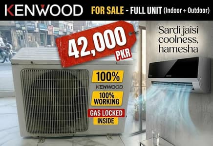 KENWOOD Crystal Series 1.5 Ton Split AC for Sale! 