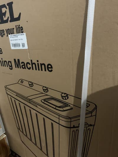 New twin tub machine