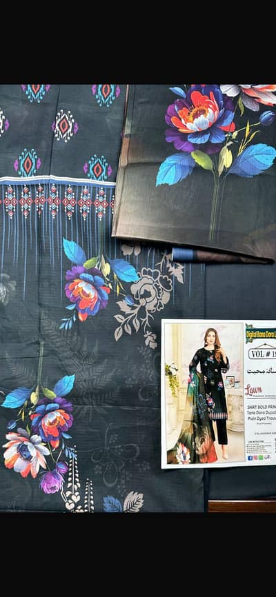 high quality bana dona lawn