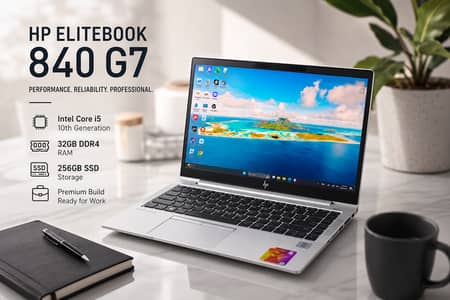 HP EliteBook Core i5 10th Gen | 32GB DDR4 | 256GB SSD | 14" | Like NEW