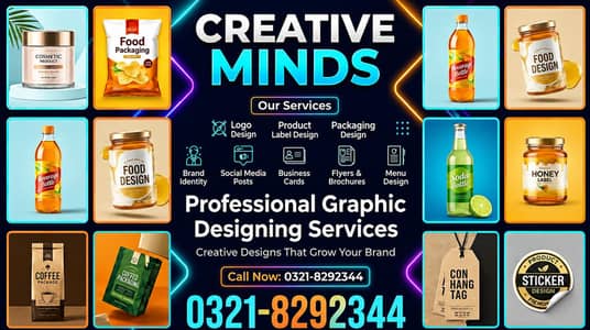 Are you Looking for Professional Graphic Designing works