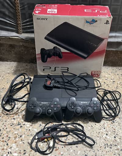 PLAYSTATION 3 PS3 500GB JAILBREAK