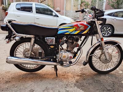 Honda cg 125 2023 model fresh condition