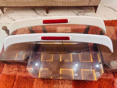 Suzuki Wagon R spoiler white colour