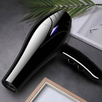 Premium Hair Dryer Black Fast Drying Salon Quality