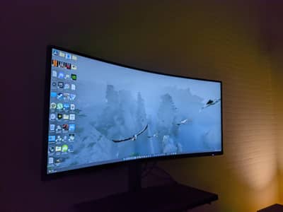 Curved gaming monitor 34 inch