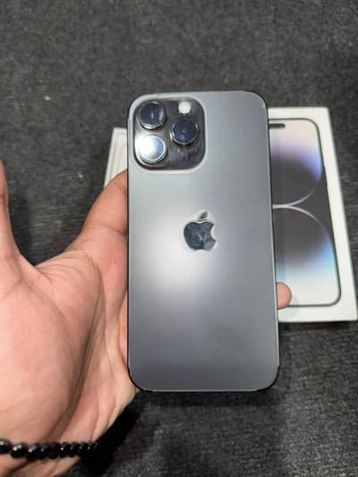 iPhone 14 Pro Max Lush 128GB Black with Box Factory  Non-PTA