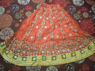 lehnga for mehndi