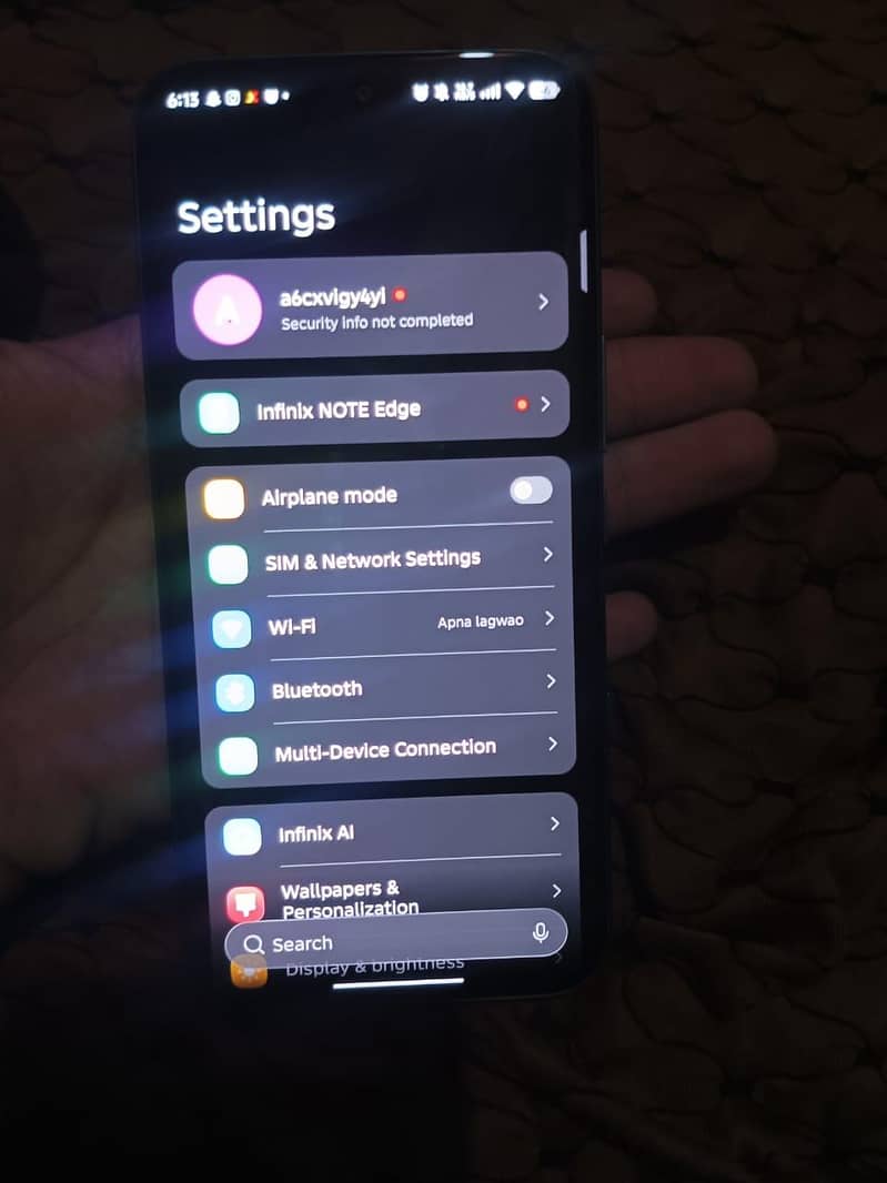 infinix note edge 3