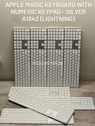 Apple Magic Bluetooth Rechargeable Keyboard With Numeric Numpad