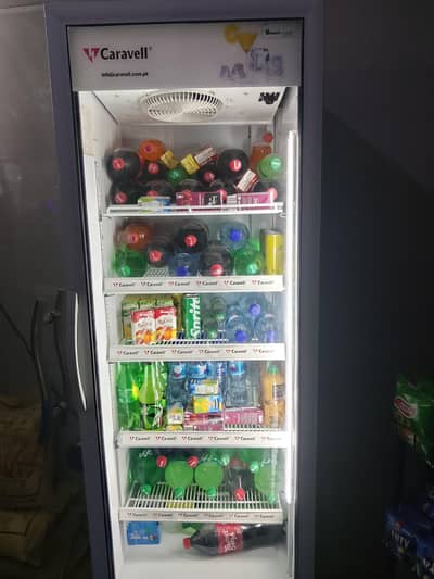 1 month use caravell refrigerator and ak adad shishy ka darwaza