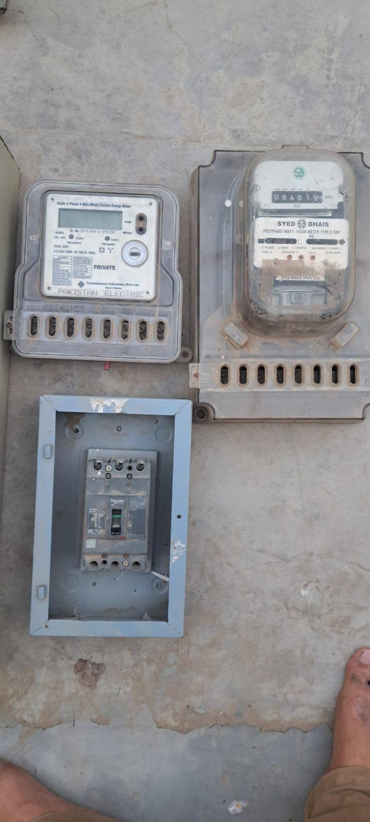 Electric meter, Switch Panel 2