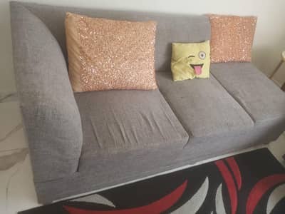 Sofa set 6 seater With 1 Big Size Center Table (03224422571)