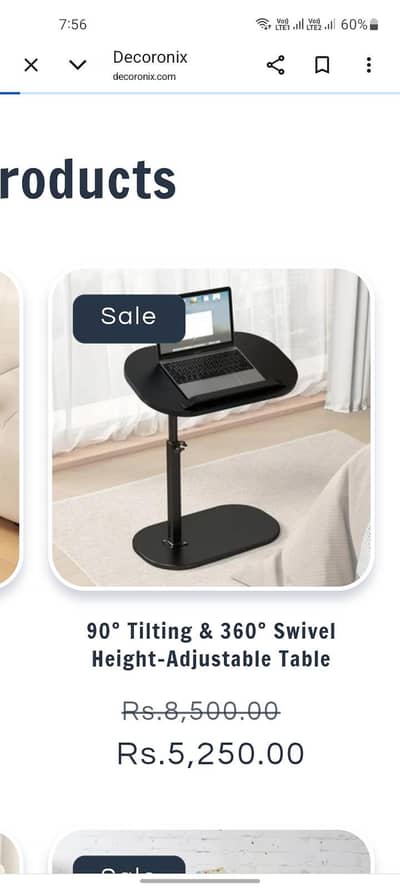 laptop table