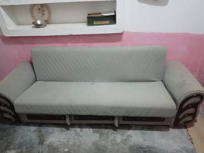 sofa and bad