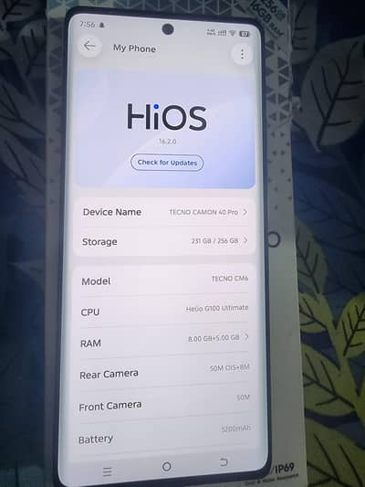 Tecno CAMON 40 Pro