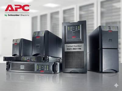 APC UPS 1k- 10kva | Online pure sine |industrial | IT & medical backu
