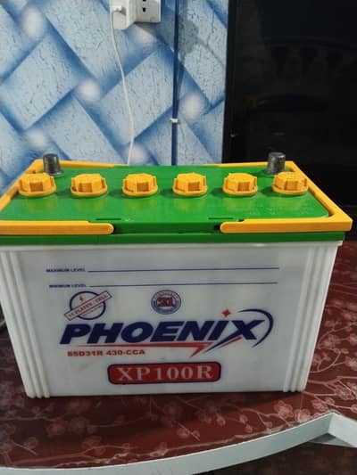Hardly used Phoenix Battery  XP 100R