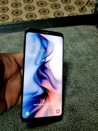 Samsung Mobile S9 dual physical official pta approved fixed price