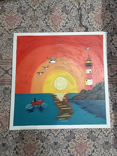 Hand made canvas Scenery made by me