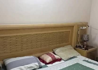 Bed with Side Tables