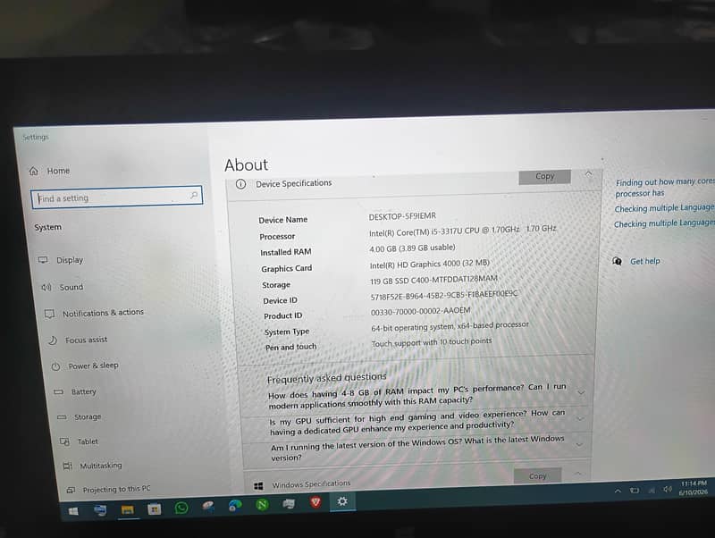 Microsoft surface book Windows Tablet 4