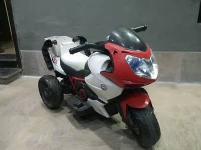 electric motorcycle with charger