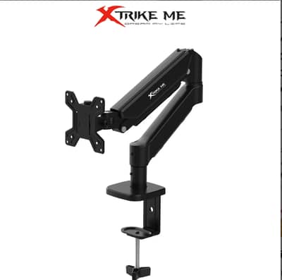  Xtrike Me HT-20 Monitor Arm | Premium Adjustable Desk Mount | Blac