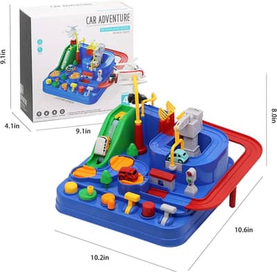 Car Adventure Toy Race Tracks City Rescue