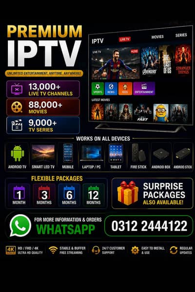 Opplex IPTV | Geo IPTV | B1G | Netflix