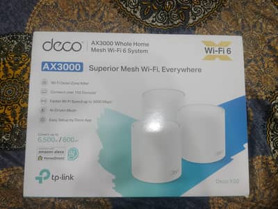 TPLINK DECO X50 AX3000 MESH ROUTER