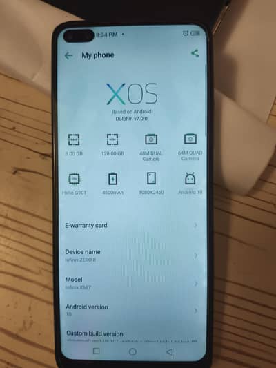 Infinix Zero 8