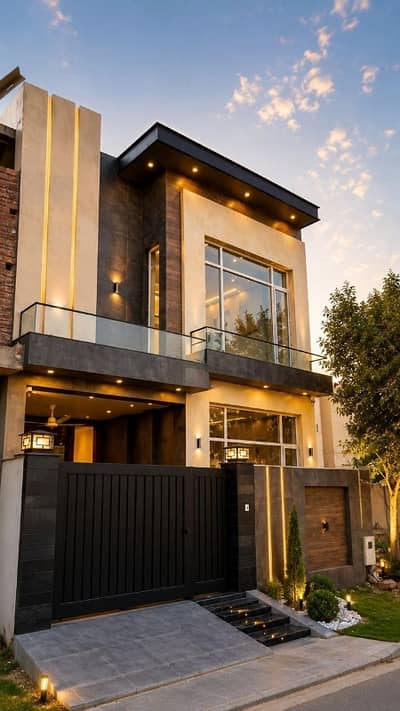 BRAND NEW 5 MARLA HOUSE FOR SALE _DHA 9 TOWN