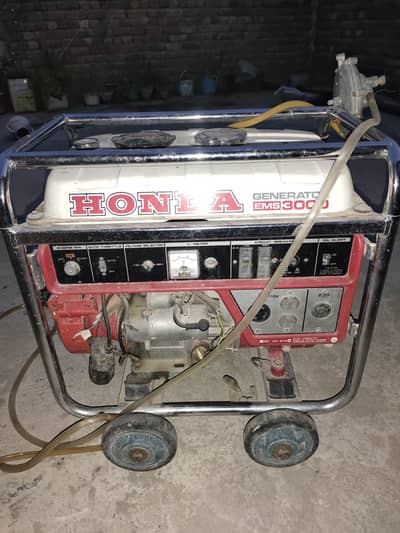Honda Generator EMS 3000.       Whatsapp 03285472932