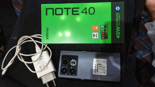 Infinix Note 40 (16GB RAM / 256GB ROM) – Excellent Condition