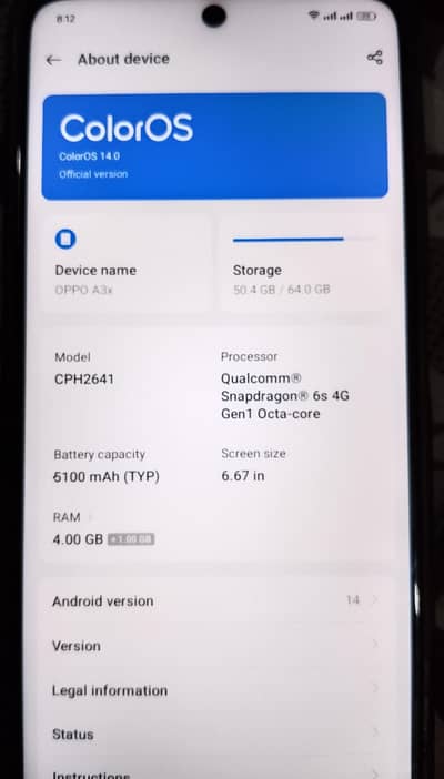 OPPO A3x