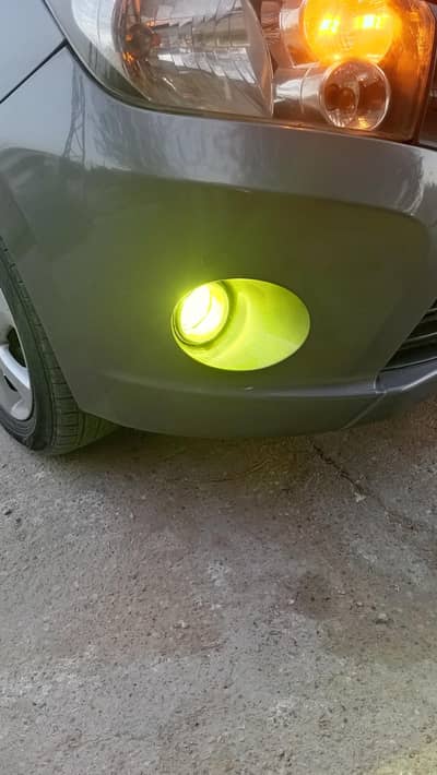 Neon Green Fog Light