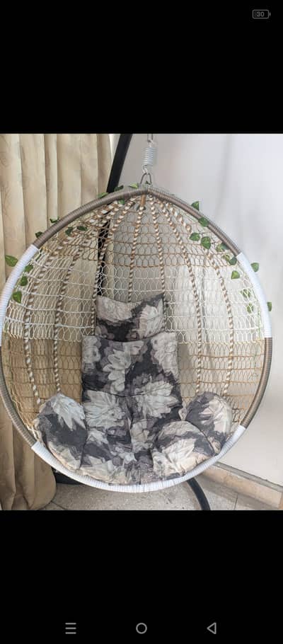 Hanging swing chair