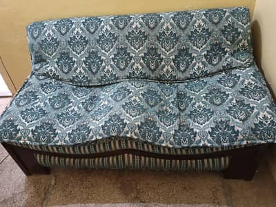 wood sofa