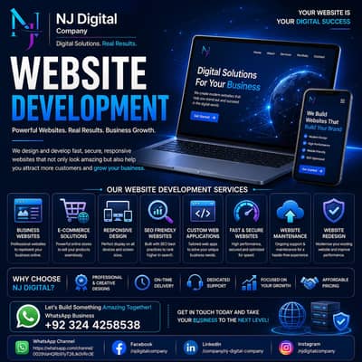 Website Design | Ecommerce | Digital Marketing | web development