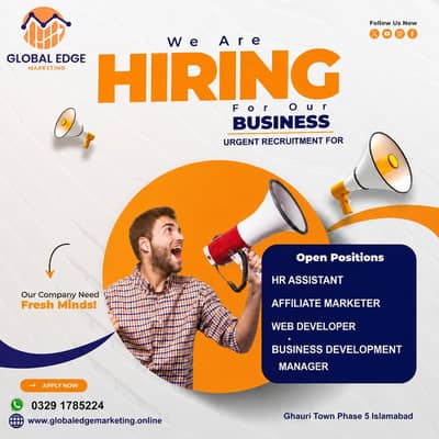 Hirining HR & Affiliatemarkiting
